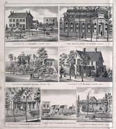 J. Chambers, George W. Mitchell, F. Wymond, George B. Maltby, Hurlbert, Davis, Dearborn County 1875
